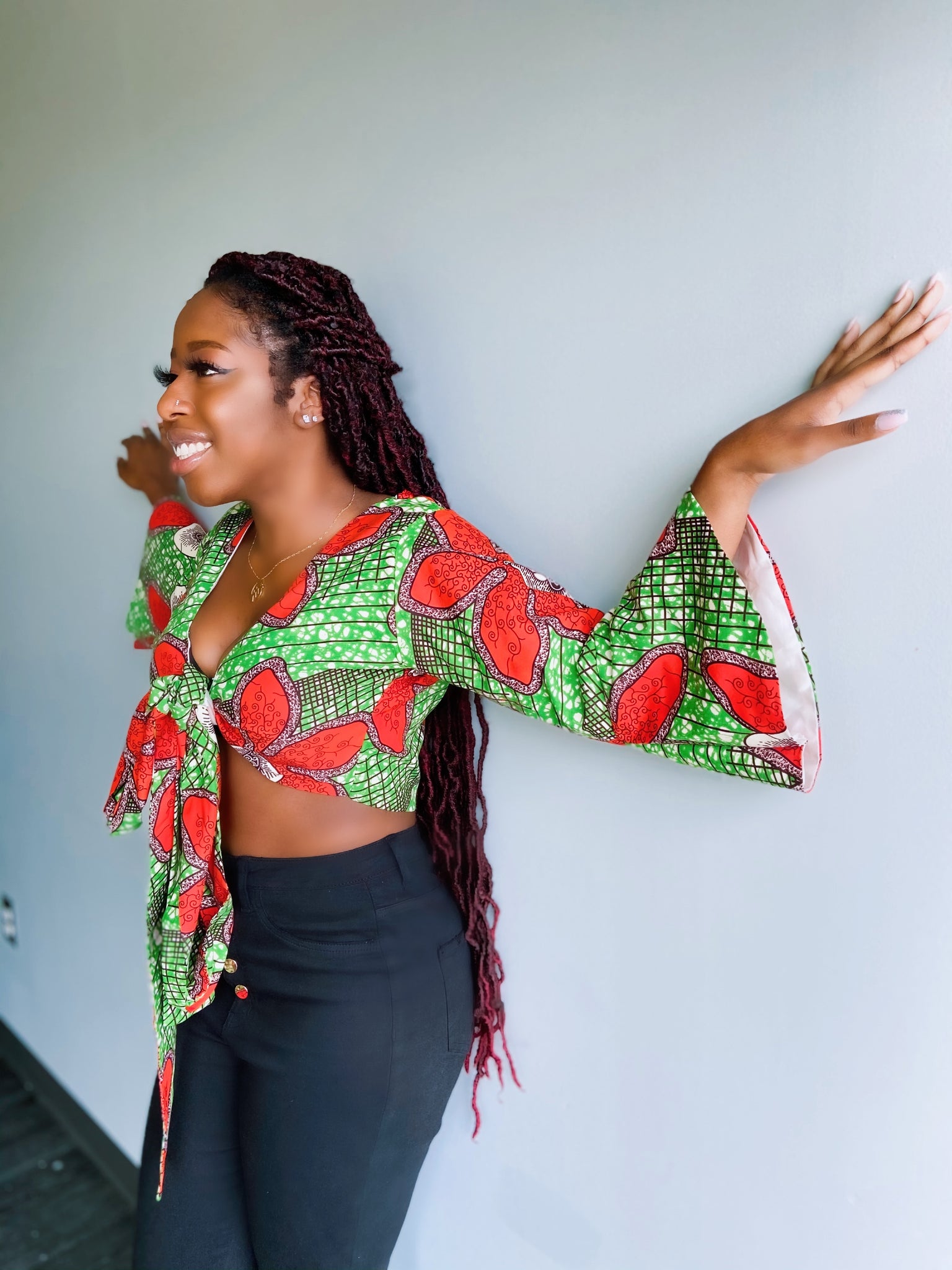 Ankara Wrap Top – jaquieskollections